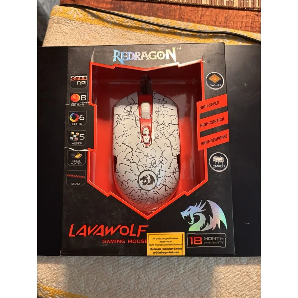 Redragon lavawolf m701